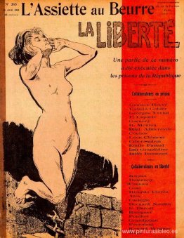 Portada del número 'La Liberté', de 'L'Assiette au Beurre'