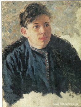 Retrato del joven Leonid Chernyshev