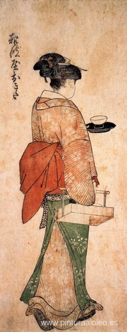 Okita la chica de la casa de té