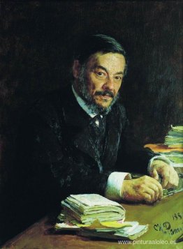 Retrato de Ivan Mikhaylovich Sechenov, fisiólogo ruso