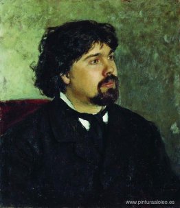 Retrato del artista Vasili Surikov