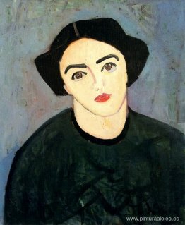 Madame Derain en verde