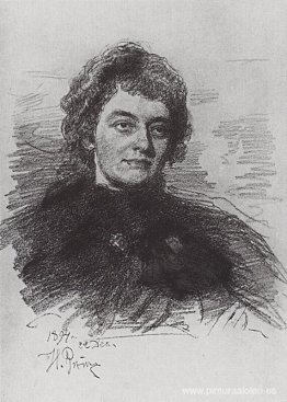 Retrato de Zinaida Nikolayevna Gippius