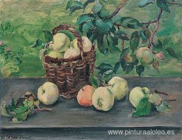 Manzanas en la ventana