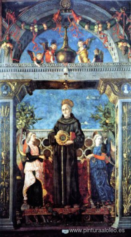 San Bernardino de Siena con los Ángeles