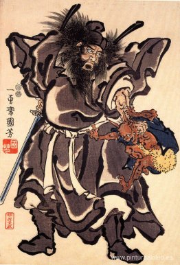 Shoki y Demon, período Edo