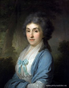 Retrato de Ekaterina Alexandrovna Novosiltseva