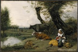 escena pastoral