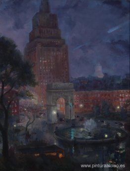 Noche húmeda, Washington Square