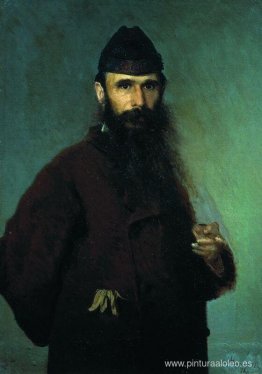 Retrato del artista Alexander Dmitrievich Litovchenko