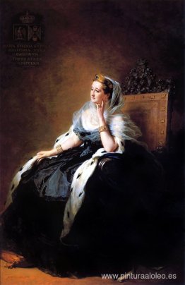 Retrato de Eugenia, emperatriz de los franceses