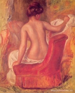 Desnudo en una silla