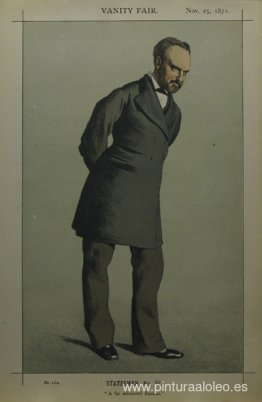 Caricatura de Sir Charles Wentworth Dilke, segundo PC Baronet