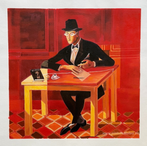 Retrato de Fernando Pessoa